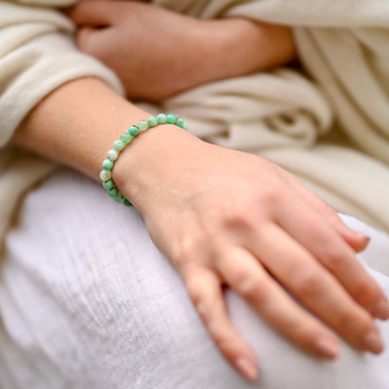 Bracelet Chrysoprase | Univers Minéral