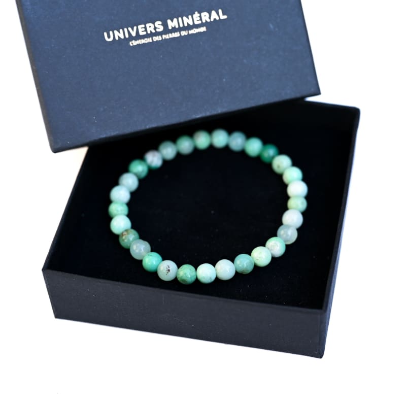 Bracelet Chrysoprase | Univers Minéral