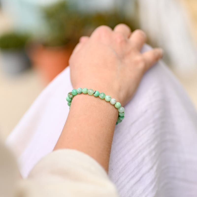 Bracelet Chrysoprase | Univers Minéral