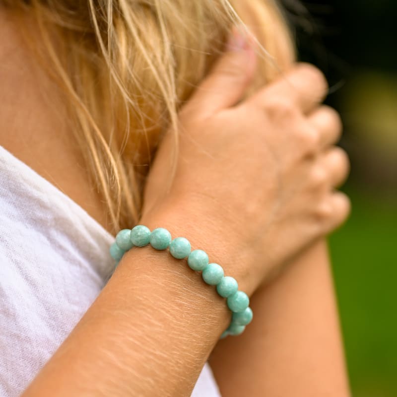 Bracelet en Amazonite AAA 10mm | Univers Minéral