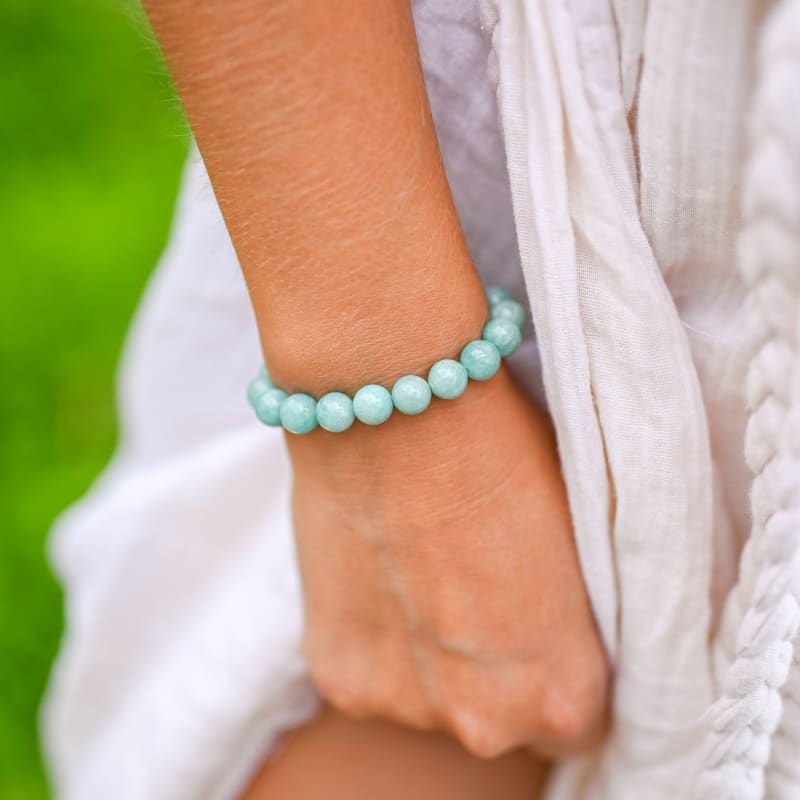 Bracelet en Amazonite AAA 10mm | Univers Minéral