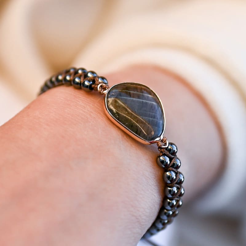 Bracelet en Labradorite | Univers Minéral