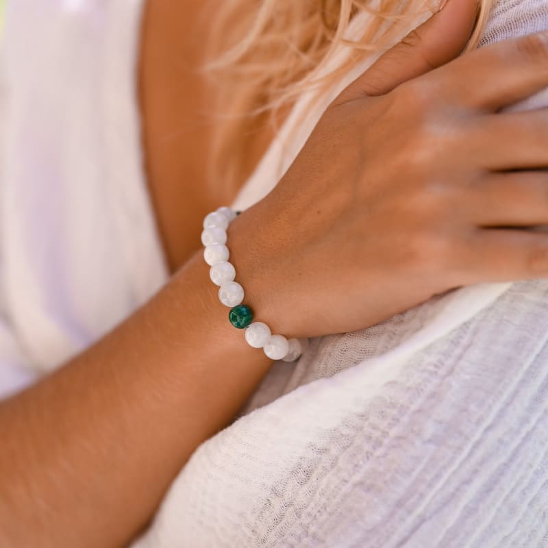 Bracelet Grossesse Pierre de Lune | Univers Minéral