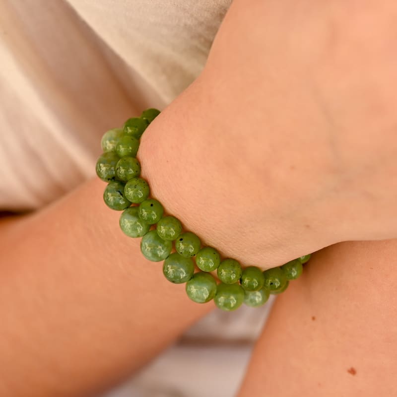 Bracelet Jade Néphrite | Univers Minéral