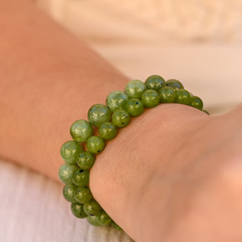Bracelet Jade Néphrite | Univers Minéral
