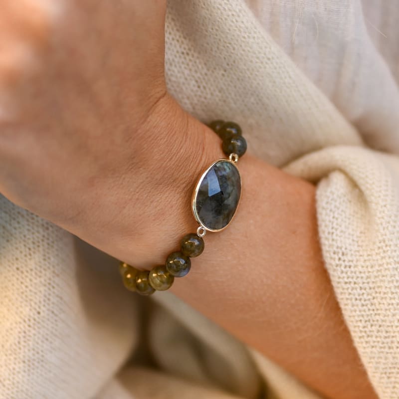 Bracelet Labradorite Femme | Univers Minéral
