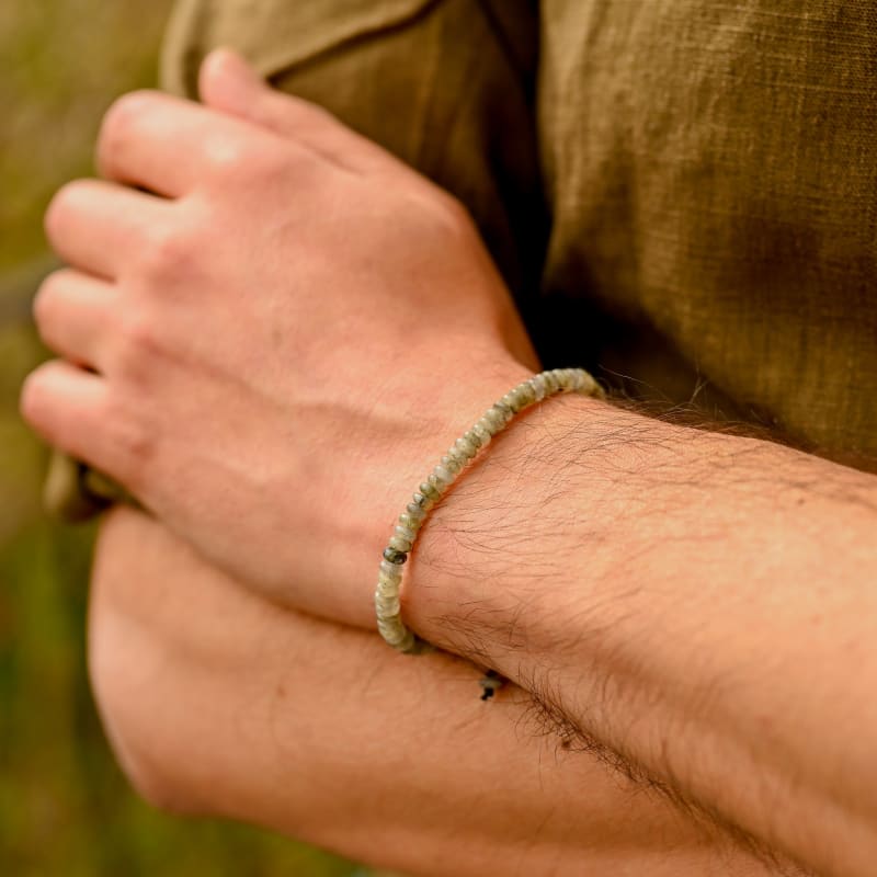 Bracelet Labradorite Homme | Univers Minéral