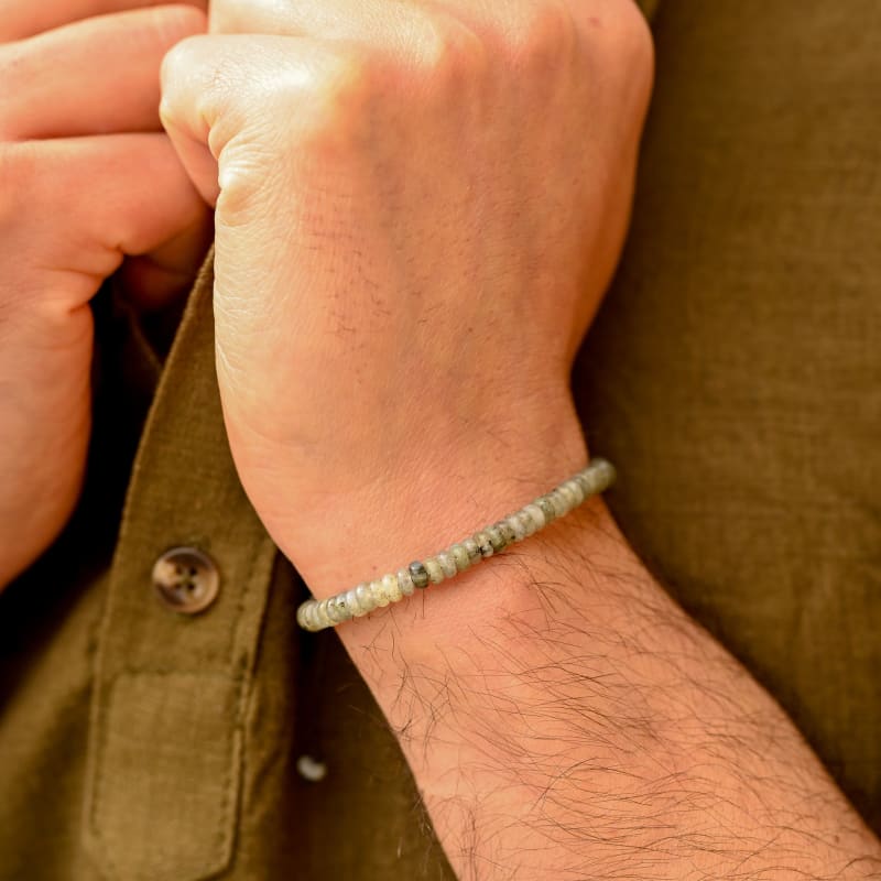 Bracelet Labradorite Homme | Univers Minéral