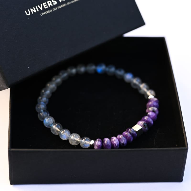 Bracelet Labradorite Lithothérapie | Univers Minéral