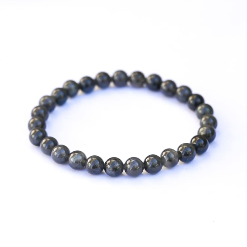 Bracelet Labradorite véritable 6mm | Univers Minéral