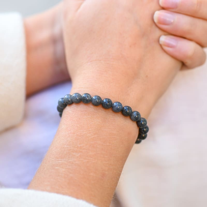 Bracelet Labradorite véritable 8mm | Univers Minéral