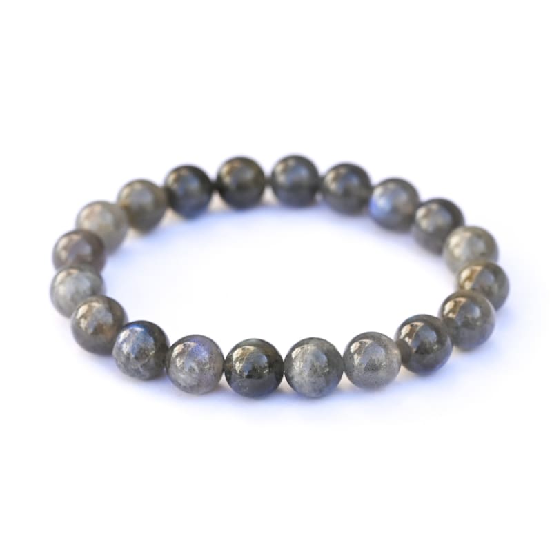 Bracelet Labradorite véritable 8mm | Univers Minéral