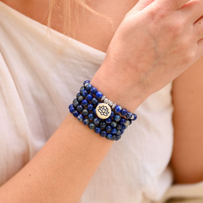 Bracelet Mala Lapis Lazuli | Univers Minéral