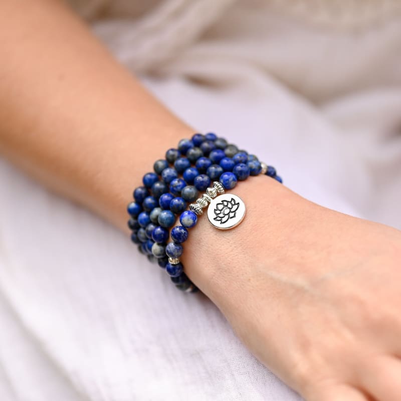 Bracelet Mala Lapis Lazuli | Univers Minéral