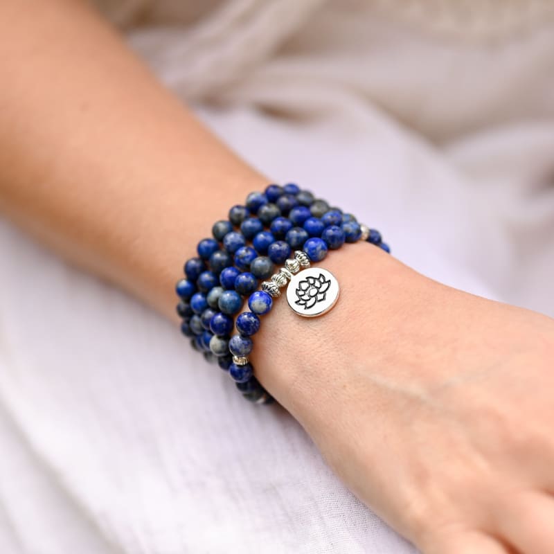 Bracelet Mala Lapis Lazuli