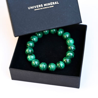Bracelet Malachite 10mm | Univers Minéral