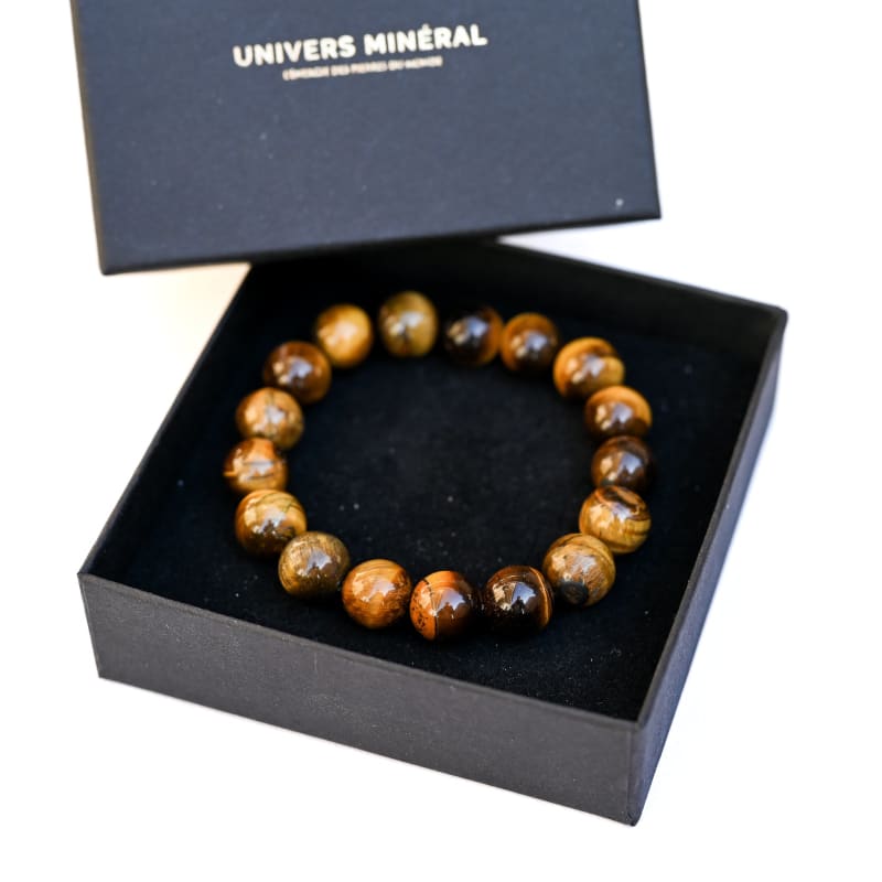 Bracelet Oeil de Tigre 10mm | Univers Minéral