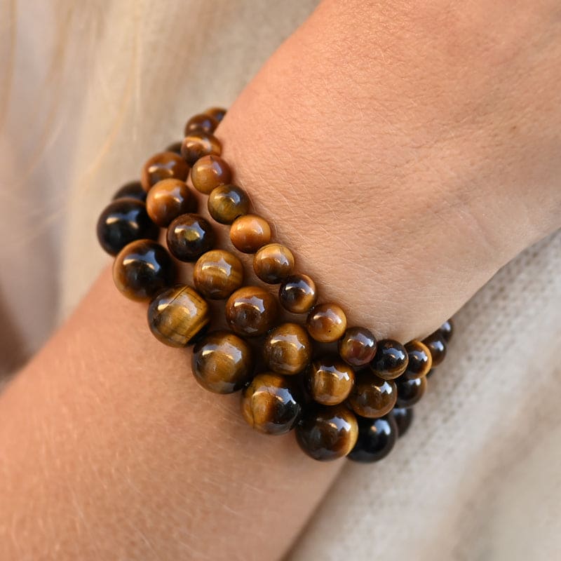 Bracelet Oeil de Tigre 8mm | Univers Minéral
