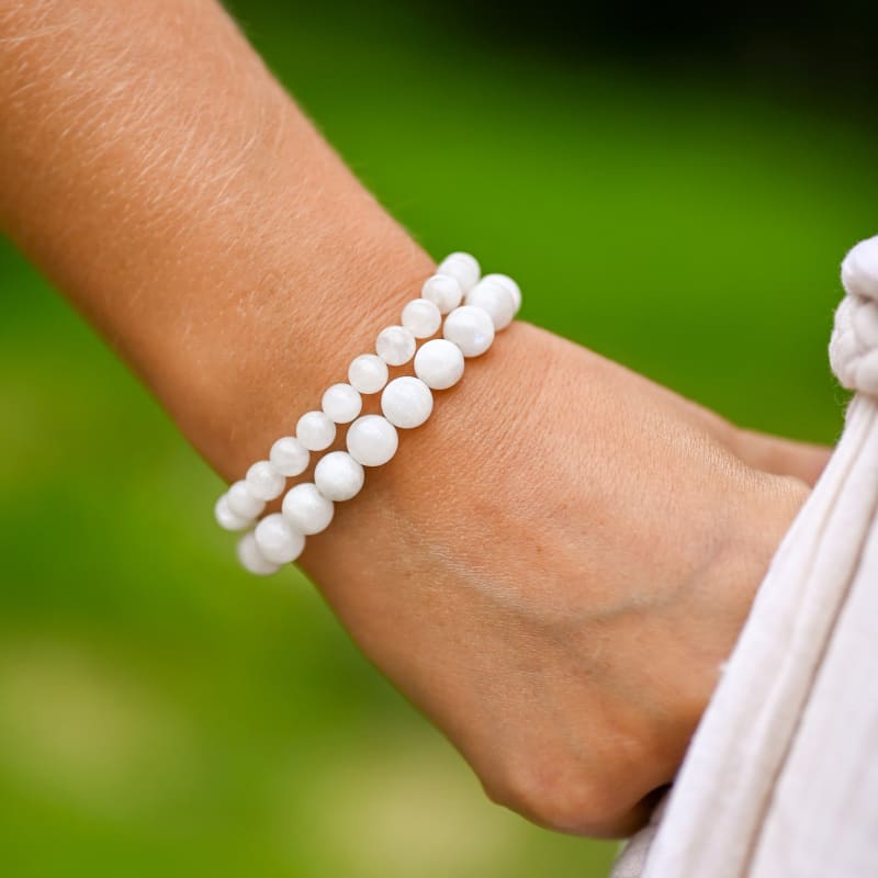 Bracelet pierre de lune | Univers Minéral