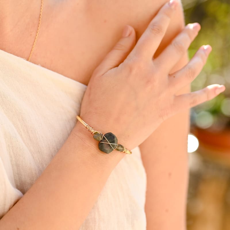 Bracelet Protectrice en Labradorite | Univers Minéral