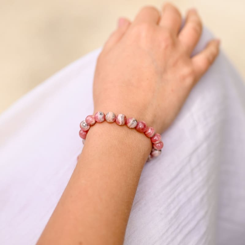 Bracelet Rhodochrosite | Univers Minéral