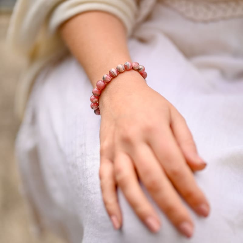 Bracelet Rhodochrosite | Univers Minéral