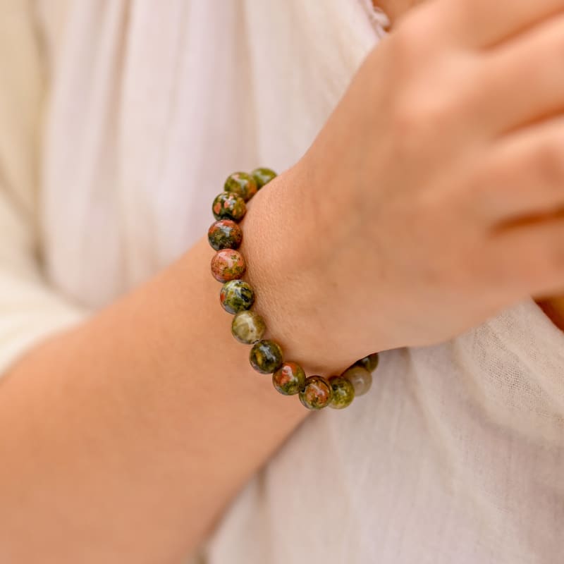 Bracelet Unakite | Univers Minéral