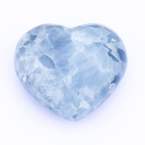 Cœur en Calcite bleue (PRGFL605) – ENAE Minéraux