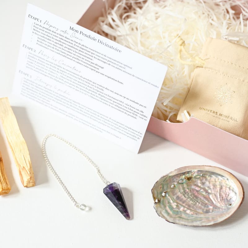 Coffret Lithothérapie - Mon Pendule Divinatoire | Univers 