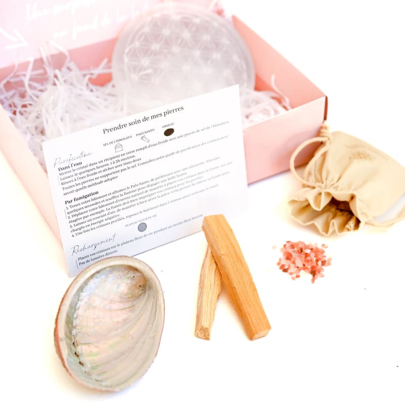 Coffret Lithothérapie - Prendre soin de mes Pierres | 
