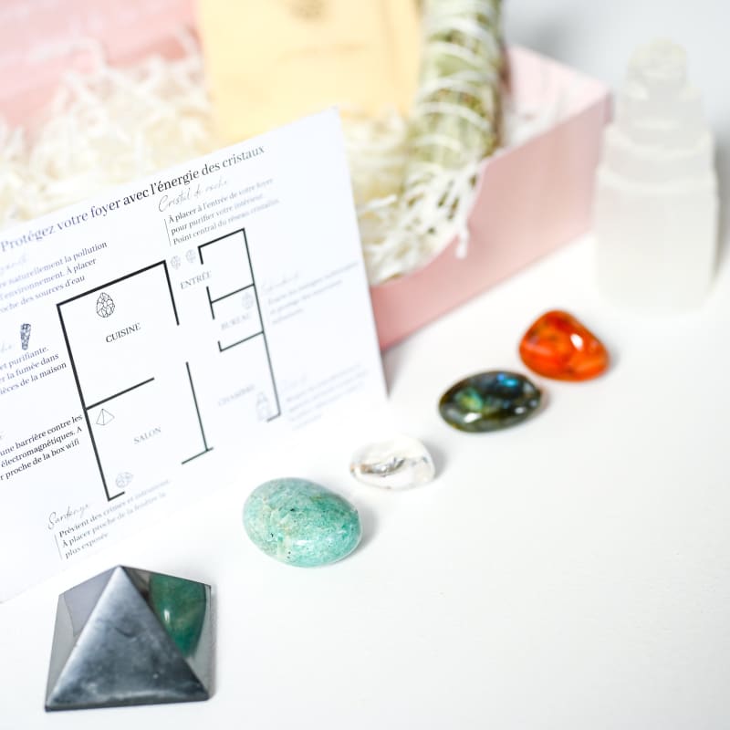 Coffret Lithothérapie - Protection de la Maison | Univers 