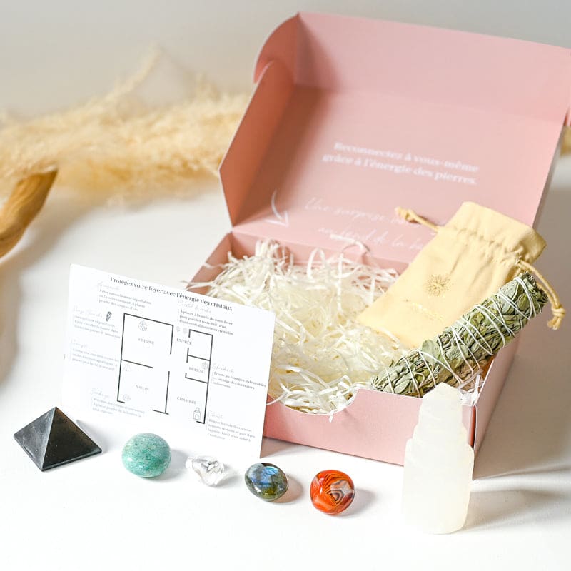 Coffret Lithothérapie - Protection de la Maison | Univers 