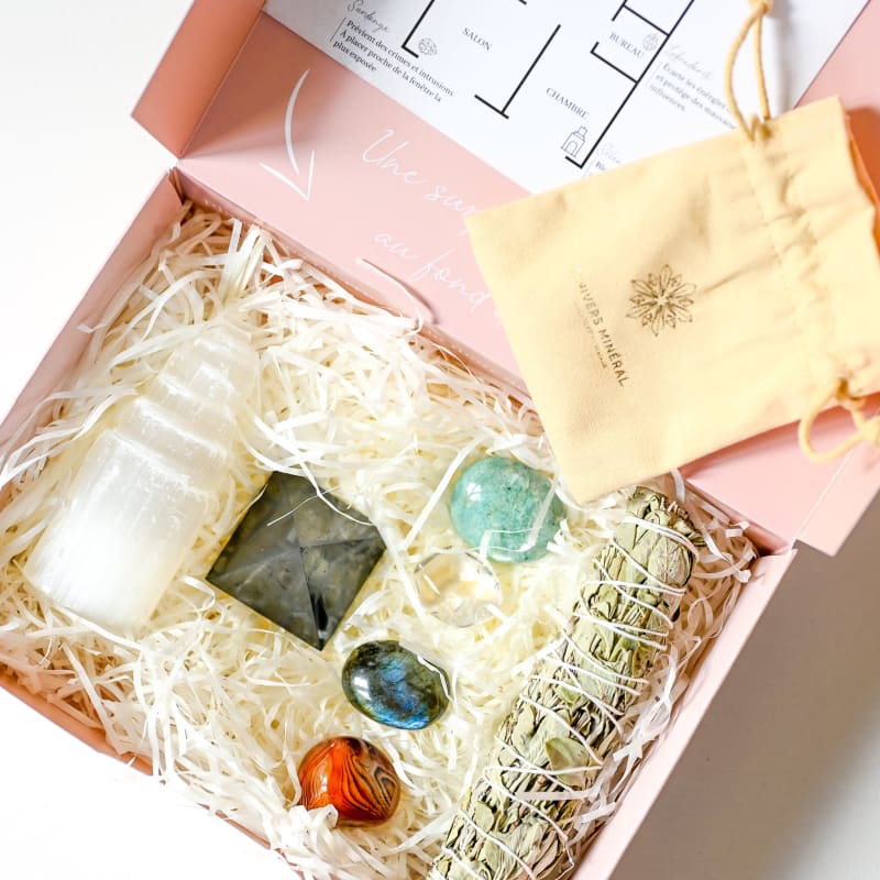 Coffret Lithothérapie - Protection de la Maison | Univers 