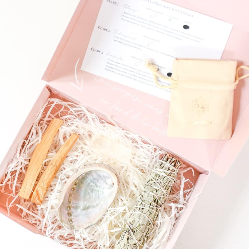 Coffret lithothérapie - Purification | Univers Minéral