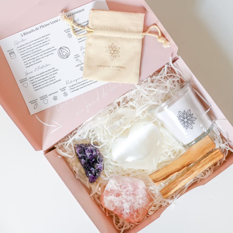 Coffret Lithothérapie - Rituel de Pleine Lune | Univers 