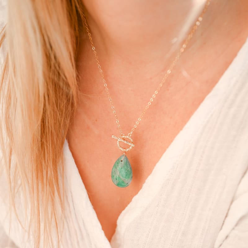 Collier Amazonite Femme | Univers Minéral