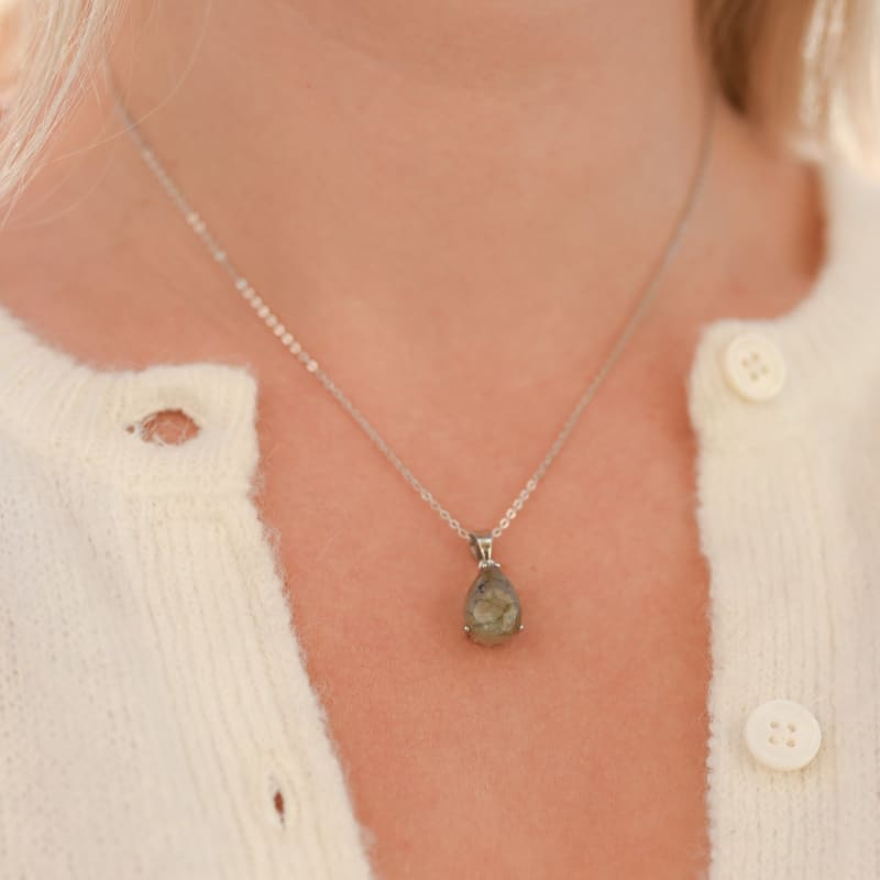 Collier Labradorite Argent | Univers Minéral