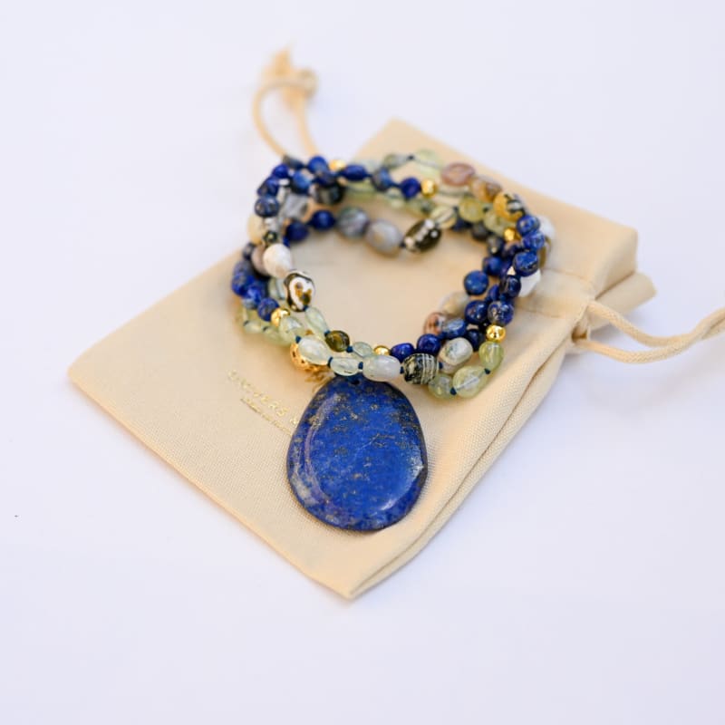 Collier Pierre Lapis Lazuli | Univers Minéral