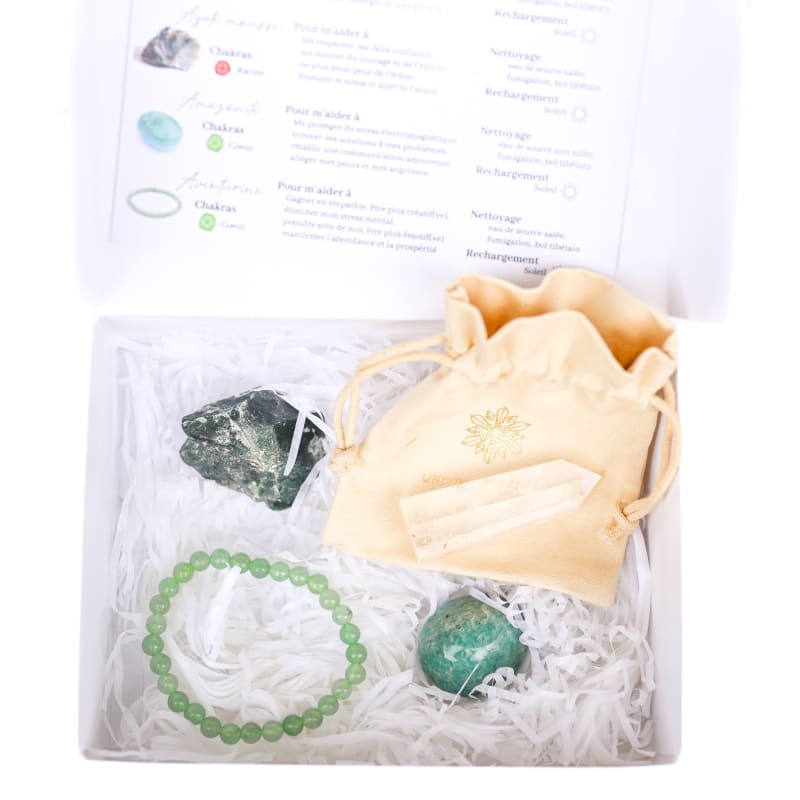 Épanouissement personnel - Coffret lithothérapie | Univers 
