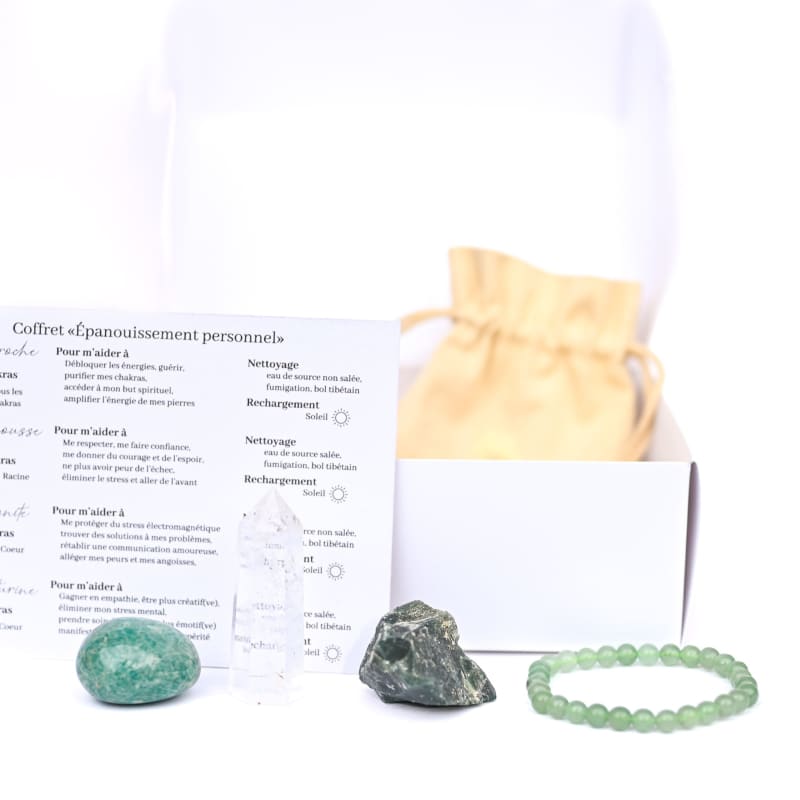 Épanouissement personnel - Coffret lithothérapie | Univers 