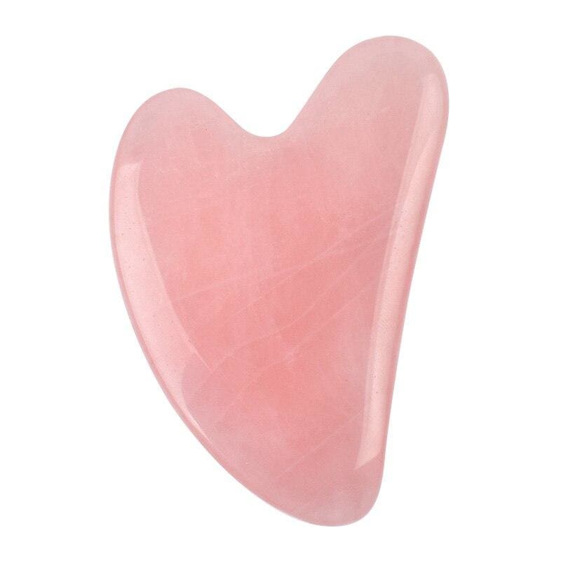 Gua Sha Visage en Quartz rose | universmineral