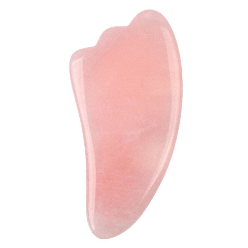 Gua Sha Visage en Quartz rose | universmineral