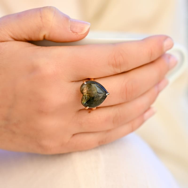 Labradorite Bague | Univers Minéral