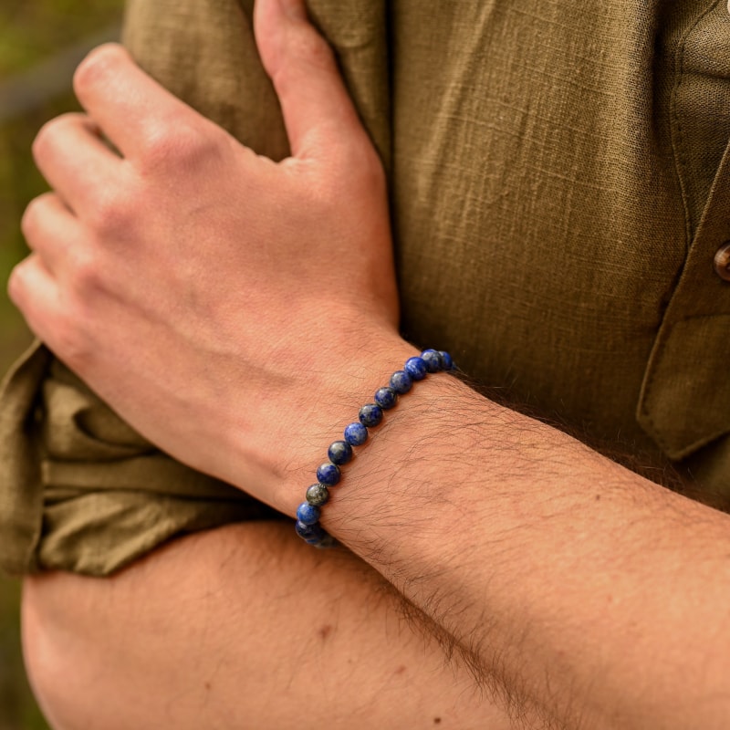 Lapis Lazuli Bracelet 6mm | Univers Minéral