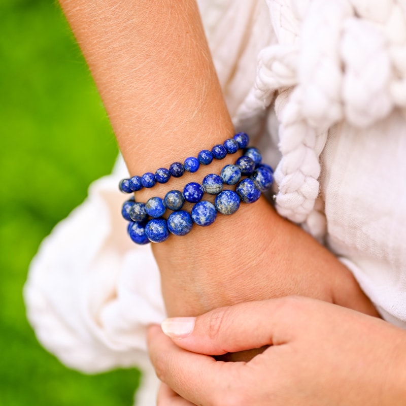 Lapis Lazuli Bracelet 6mm | Univers Minéral
