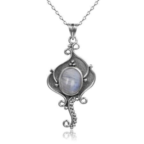 Pendentif femme Pierre de Lune | Univers Minéral