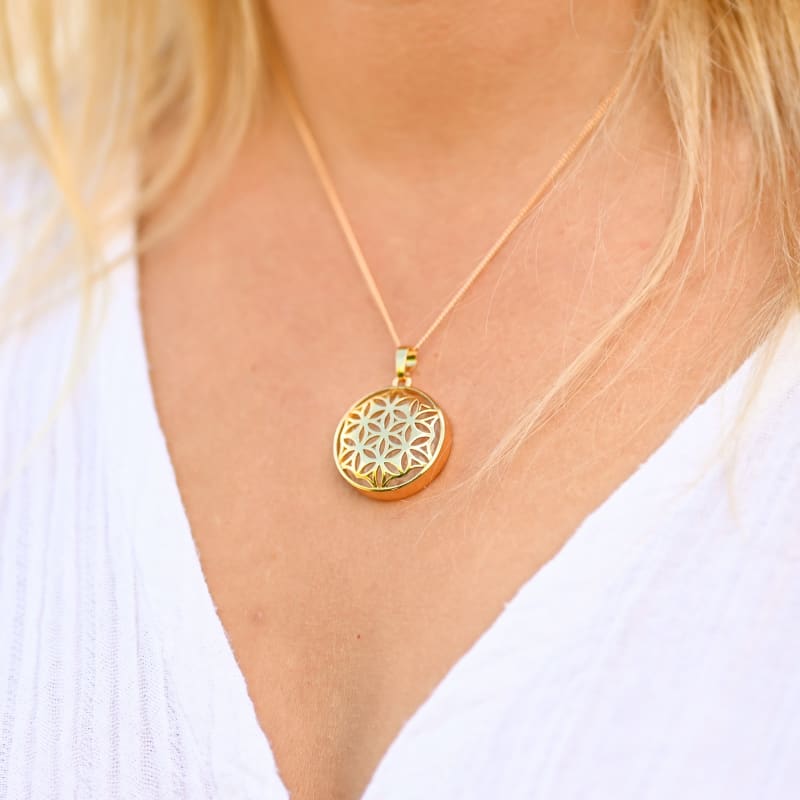 Pendentif Fleur De Vie | Univers Minéral