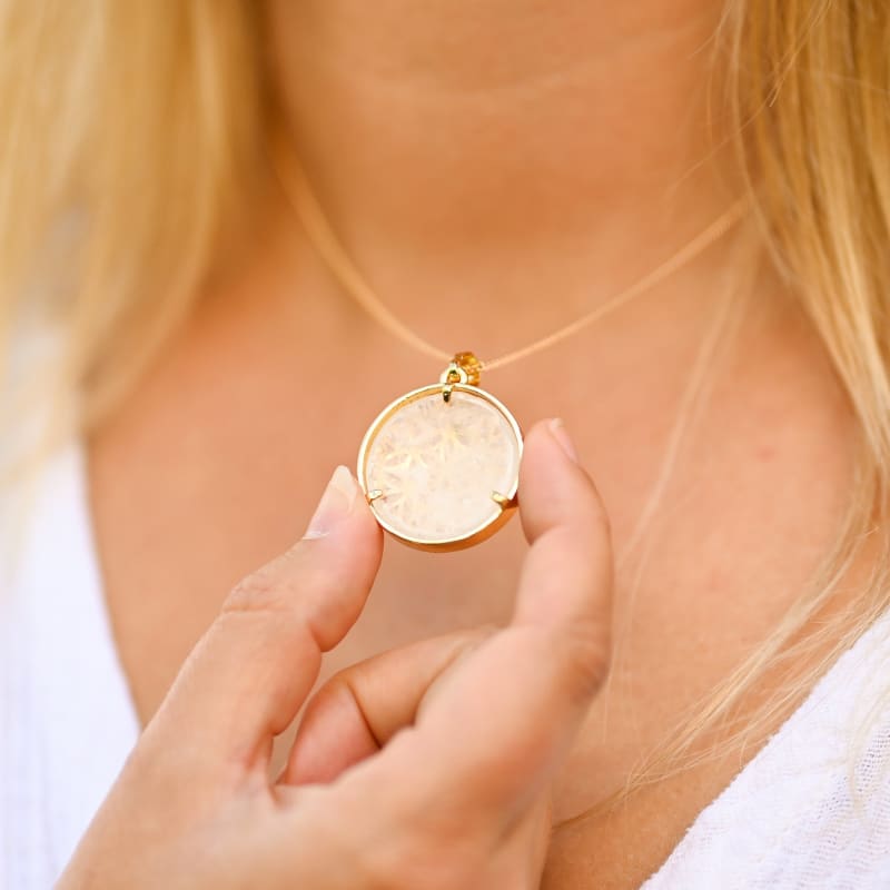 Pendentif Fleur De Vie | Univers Minéral