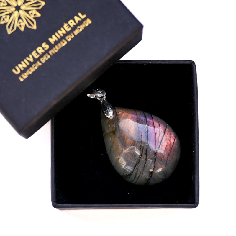 Pendentif labradorite violette | Univers Minéral