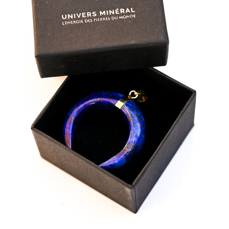 Pendentif Lapis lazuli Lune | Univers Minéral